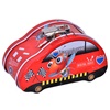 Κουμπαράς Παιδικός με Λουκέτο Μεταλλικό Κόκκινο Αυτοκίνητο 11x6cm