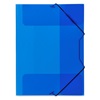 Ντοσιέ Αρχειοθέτησης PP Μπλε με Λάστιχο 25.5x34cm