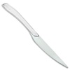 Μαχαίρι από Ανοξείδωτο Ατσάλι Λευκή Λαβή 24cm