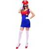 Αποκριάτικη Στολή Γυναικεία Mario Girl