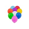 Μπαλόνια Πάρτι Διάφορα Χρώματα 30cm - 10 τμχ.