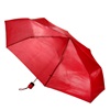 Ομπρέλα Βροχής Σπαστή Χειροκίνητη Κόκκινη 53cm
