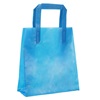 Τσάντα Δώρου Πλαστική Τυρκουάζ 18x10x21cm