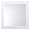 Καθρέφτης Τοίχου Λευκός 36x36x3.8cm