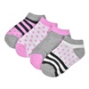 Κάλτσες Σοσόνια για Κορίτσι Πουά Ριγέ - 4 ζευγ.