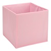 Κουτί Αποθήκευσης Υφασμάτινο Ροζ 20x20x20cm