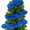 Χριστουγεννιάτικη Τρέσα Μπλε Tinsel 3mx8cm