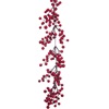 Χριστουγεννιάτικη Διακοσμητική Γιρλάντα Κόκκινα Berries 1.85mx8cm