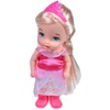 Κούκλα Μίνι Πριγκίπισσα Ροζ Φόρεμα 12cm