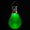 Ηλιακή Λάμπα Κρεμαστή Πράσινη 10cm