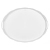 Δίσκος Σερβιρίσματος Λευκός Δαντέλα 50x37 cm