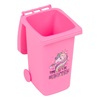 Κάδος Αποθήκευσης Μίνι Πλαστικός Ροζ Μονόκερος 0.48lt