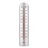 Θερμόμετρο Τοίχου Πλαστικό  Γκρι 26.5 cm