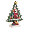 Χριστουγεννιάτικο Διακοσμητικό Ξύλινο Έλατο με Δώρα 22cm