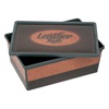 Κουτί Αποθήκευσης με Καπάκι Πλαστικό Leather Style 10lt