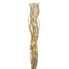 35 Κλαδιά Χρυσό Glitter με 30 LED 120cm - Θερμό Λευκό