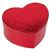 Κουτί Συσκευασίας Καρδιά Κόκκινο Foil με Καπάκι 0.195lt