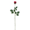 Λουλούδι Διακοσμητικό Τριαντάφυλλο Μπουμπούκι Κόκκινο 60cm