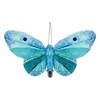 Διακοσμητικό Κουρτίνας Πεταλούδα Aqua Glitter 10cm