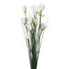 Κλαδί Διακοσμητικό Λευκά Άνθη 42cm