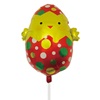 Πασχαλινό Μπαλόνι Πάρτι Foil Κοτοπουλάκι Αυγό Κόκκινο 51x59cm 