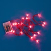 20 Διακοσμητικά Φωτάκια LED Μπαταρίας 2.20m - Κόκκινα