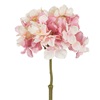 Λουλούδι Διακοσμητικό Ορτανσία Κρεμ Ροζ 24cm