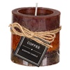  Κερί Κολώνα Aρωματικό Μελί Καφέ Pure Jade με Σχοινί Ø6.8x7.2cm