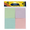 Αυτοκόλλητα Χαρτάκια Σημειώσεων Παλ Χρώματα 7.7x7.7cm - 500Φ