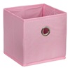 Κουτί Αποθήκευσης Ροζ 15x15x15cm