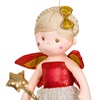 Χριστουγεννιάτικη Κούκλα Αγγελάκι με Φτερά Χρυσό Glitter 62cm