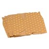 Κουτιά για Γλυκά Χάρτινα Kraft Χρυσό Foil Πουά 10x5.4x15.5cm - 6 τμχ.
