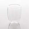 Ποτήρι Γυάλινο Διάφανο Φούσκα Διπλό Τοίχωμα 340ml