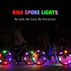 Φωτάκι για Ρόδα Ποδηλάτου LED Πολύχρωμο 12.5cm