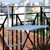 Τραπέζι Βεράντας - Μπαλκονιού Κρεμαστό Λευκό 51.5x39.5x55cm