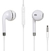 Ακουστικά Handsfree Λευκά με Μικρόφωνο & Πλήκτρο On/Off