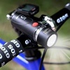 Μαύρο Εμπρόσθιο Φανάρι Ποδηλάτου με 5 LED