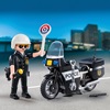 Playmobil Βαλιτσάκι Αστυνόμος με Μοτοσυκλέτα (5648)
