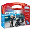 Playmobil Βαλιτσάκι Αστυνόμος με Μοτοσυκλέτα (5648)