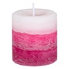 Κερί Κολώνα Αρωματικό Ροζ Φούξια Μανόλια Ø7x7.5cm