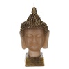 Κερί Διακοσμητικό Ethnic 3D Προτομή Βούδα Μπρονζέ 9x8x18cm
