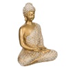 Διακοσμητικό Επιτραπέζιο Βούδας σε Προσευχή Χρυσός Χιτώνας 14x8x19cm
