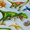 Αυτοκόλλητα Αληθοφανείς Δεινόσαυροι - 1Φ