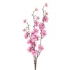 Λουλούδι Διακοσμητικό Ροζ Άνθη 90cm