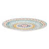 Πιάτο Σερβιρίσματος Ρηχό Πορσελάνη Πολύχρωμα Σχέδια Aztec 27cm