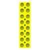 Μαρκαδόρος Υπογράμμισης Fancy Τουβλάκι Κίτρινο 9.5x2x2cm