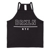 Μπλουζάκι Παιδικό Crop Top Μαύρο BRKLN NYC