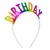 Στέκες Πάρτι Rainbow Happy Birthday - 6 τμχ.