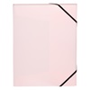 Κουτί Αρχείου PP με Λάστιχο Ροζ Nude Ματ 33x3.3x25cm
