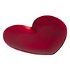 Πιατέλα Διακοσμητική Βαλεντίνου Καρδιά Πλαστική Κόκκινη 35.5x33cm
